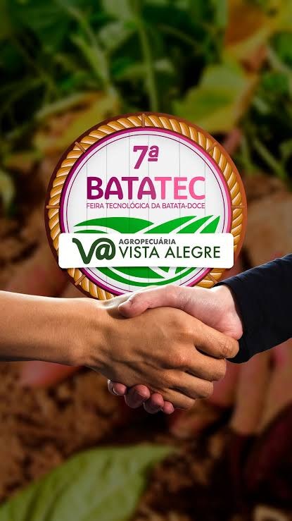 Official 7th Batatec poster — Sweet Potato Technology Fair, Presidente Prudente